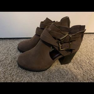 Women’s brown booties